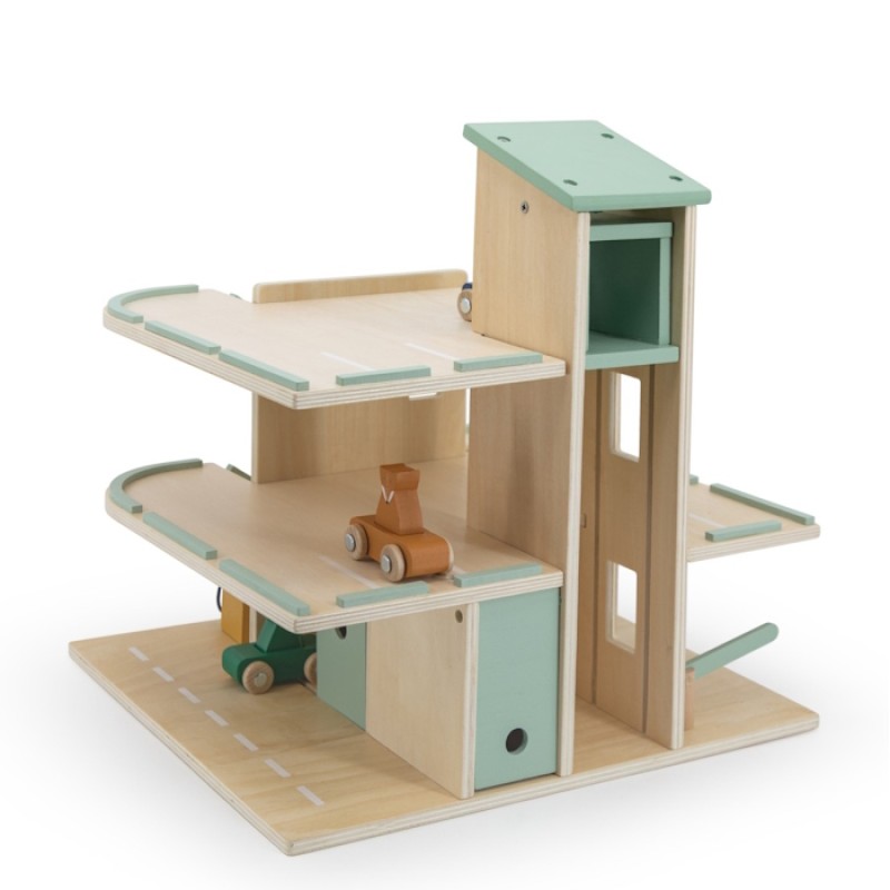 Trixie Ξύλινο Πάρκινγκ Mε Aξεσουάρ Wooden Car Park Trixie Ξύλινο Πάρκινγκ Mε Aξεσουάρ Wooden Car Park