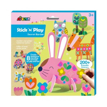 Avenir Aυτοκόλλητα Stick'N'Play Secret Garden Avenir Aυτοκόλλητα Stick'N'Play Secret Garden