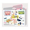Haku Yoka School Bus Σετ Κηρομπογιές-Τουβλάκια σε 9 Χρώματα
