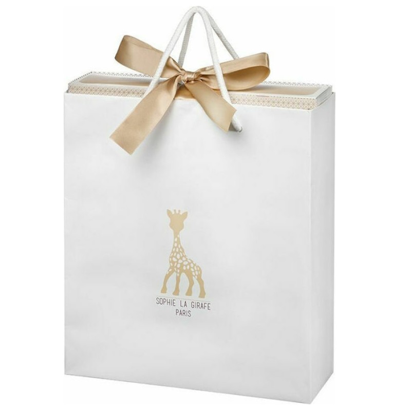 Sophie La Girafe Σετ δώρου Sophiesticated με την Σόφι και μασητική κουδουνίστρα καρδιά Sophie La Girafe Σετ δώρου Sophiesticated με την Σόφι και μασητική κουδουνίστρα καρδιά