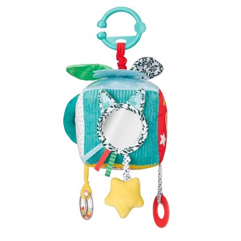 Sophie La Girafe Σόφι Αισθητηριακός Κύβος Δραστηριοτήτων από Ύφασμα με Ήχους