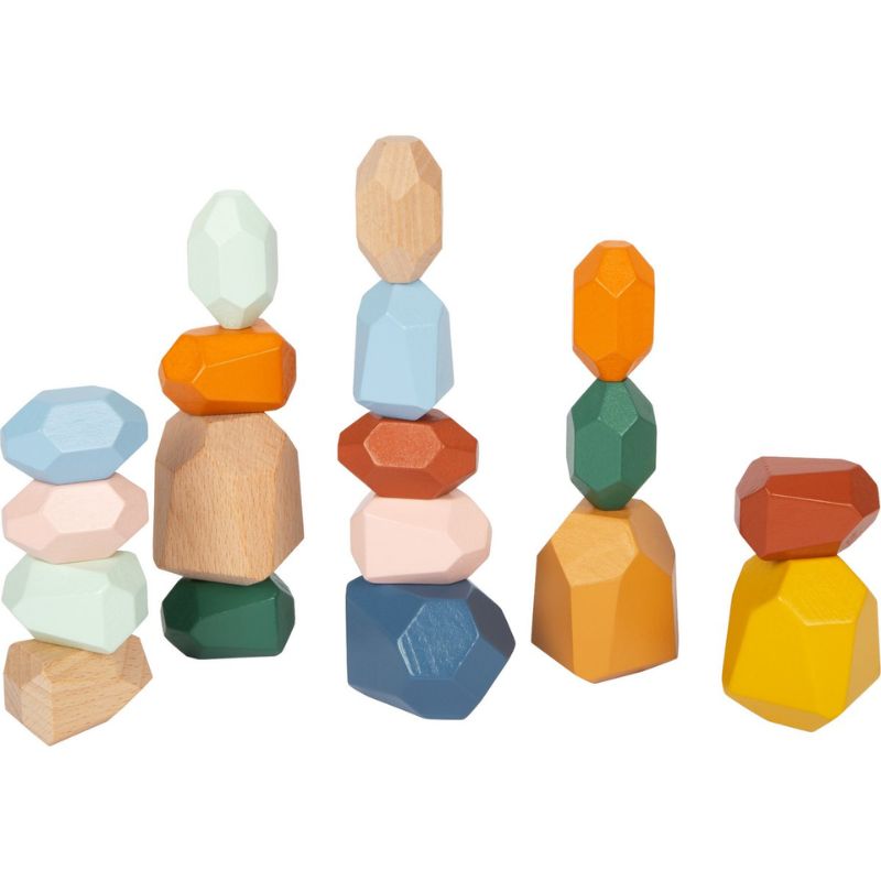 Small Foot Εκπαιδευτικό Παιχνίδι Montessori Βότσαλα Ισορροπίας Σαφάρι από Ξύλο για 3+ Ετών Small Foot Εκπαιδευτικό Παιχνίδι Montessori Βότσαλα Ισορροπίας Σαφάρι από Ξύλο για 3+ Ετών