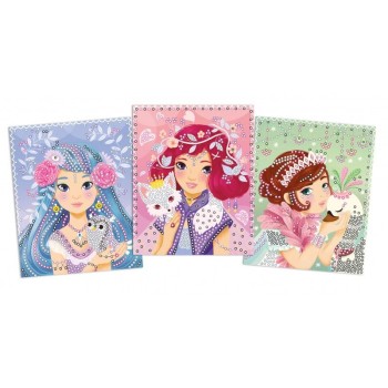 Créa Lign Χειροτεχνία για παιδιά Διαμαντένιες Κοπέλες CL187