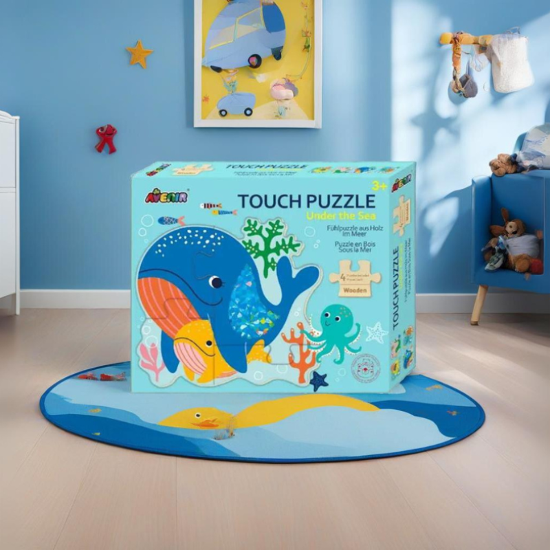 Avenir Ξύλινο Παιδικό Touch Puzzle Sea 16pcs για 3+ Ετών Avenir Ξύλινο Παιδικό Touch Puzzle Sea 16pcs για 3+ Ετών
