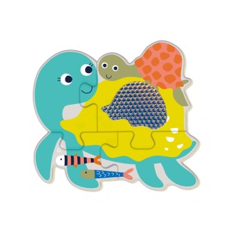 Avenir Ξύλινο Παιδικό Touch Puzzle Sea 16pcs για 3+ Ετών Avenir Ξύλινο Παιδικό Touch Puzzle Sea 16pcs για 3+ Ετών