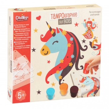 Créa Lign Ζωγραφική με Stencil - Νεραϊδοχώρα για Παιδιά 5+ Ετών Créa Lign Ζωγραφική με Stencil - Νεραϊδοχώρα για Παιδιά 5+ Ετών