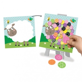 Créa Lign Παιδική Χειροτεχνία Διακοσμώ Με Τσόχα Ζώα Της Φάρμας Créa Lign Παιδική Χειροτεχνία Διακοσμώ Με Τσόχα Ζώα Της Φάρμας