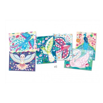 Créa Lign Παιδική Χειροτεχνία Διακοσμώ με Glitter Μαγικά Πουλιά για Παιδιά 5+ Ετών Créa Lign Παιδική Χειροτεχνία Διακοσμώ με Glitter Μαγικά Πουλιά για Παιδιά 5+ Ετών