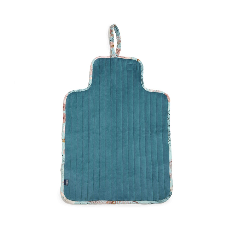La Millou Αλλαξιέρα Ταξιδίου Boho Palms από Ύφασμα Deep Ocean 45x66cm La Millou Αλλαξιέρα Ταξιδίου Boho Palms από Ύφασμα Deep Ocean 45x66cm