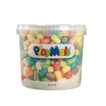 Playmais Παιδική Χειροτεχνία Κάδος για Αυτοσχεδιασμό για Παιδιά 3+ Ετών 500τμχ