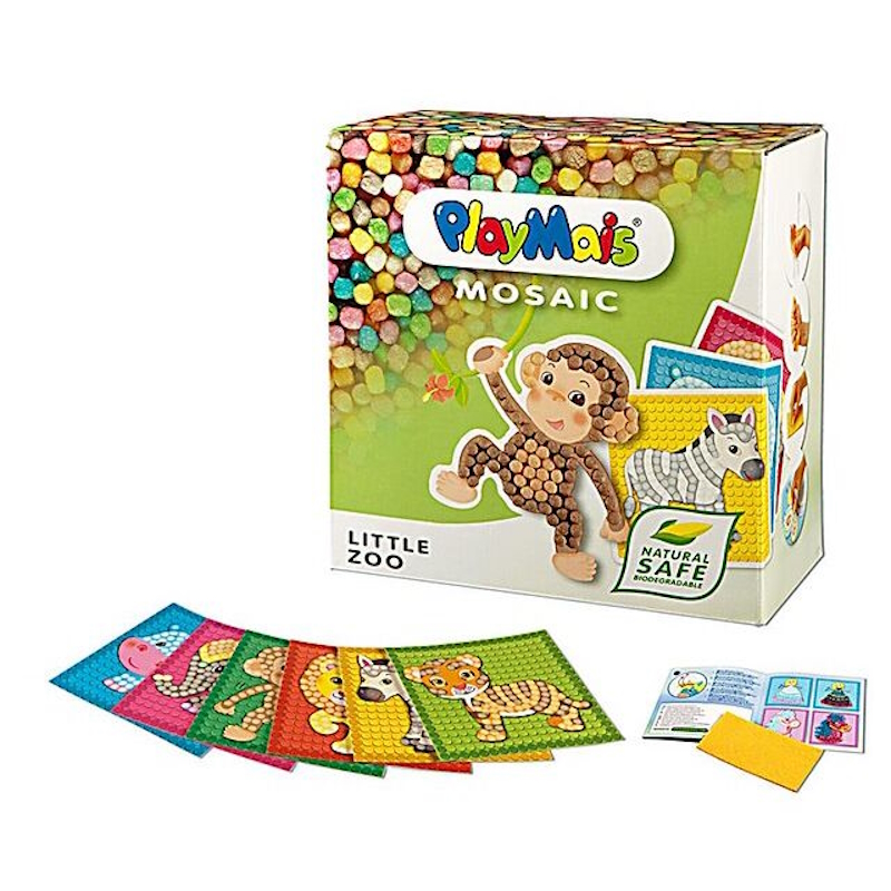 Playmais Κατασκευές με κάρτες και σφουγγαράκια 6τεμ. Ζοο Playmais Κατασκευές με κάρτες και σφουγγαράκια 6τεμ. Ζοο