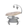 Lorelli Ηλεκτρικό Relax Μωρού Κούνια Toscana Beige Dots με Μουσική 2 σε 1 για Παιδί έως 9kg