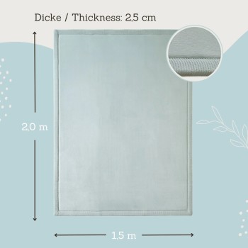 Hakuna Matte χαλί πράσινο 'Μέντα' (200 x 150 x 2.5 εκ.)