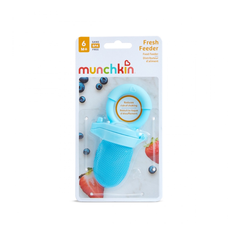 Munchkin Δίχτυ Φαγητού Γαλάζιο Fresh Feeder από Ύφασμα για 6+ μηνών Munchkin Δίχτυ Φαγητού Γαλάζιο Fresh Feeder από Ύφασμα για 6+ μηνών