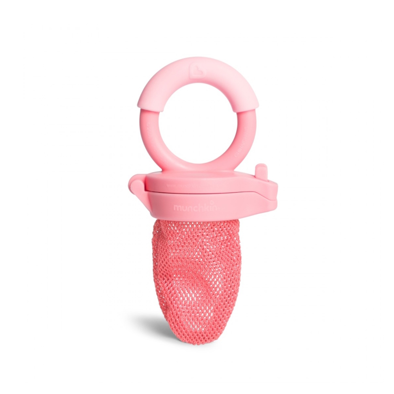 Munchkin Δίχτυ Φαγητού Ροζ Fresh Feeder από Ύφασμα για 6+ μηνών Munchkin Δίχτυ Φαγητού Ροζ Fresh Feeder από Ύφασμα για 6+ μηνών