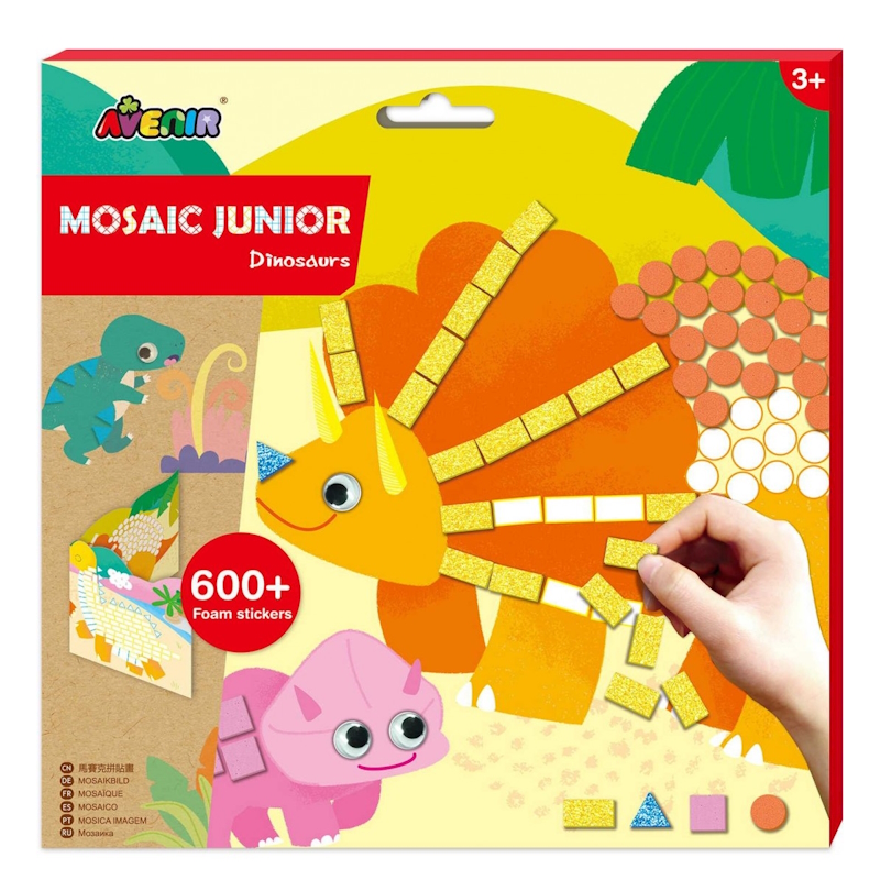 Avenir Μωσαϊκό Mosaic Junior Dinosaurs για Παιδιά 3+ Ετών