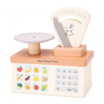 New Classic Toys Παιχνίδι Μαγειρικής / Κουζινικά Bon Appetit Scales Ζυγαριά από Ξύλο 1τμχ New Classic Toys Παιχνίδι Μαγειρικής / Κουζινικά Bon Appetit Scales Ζυγαριά από Ξύλο 1τμχ