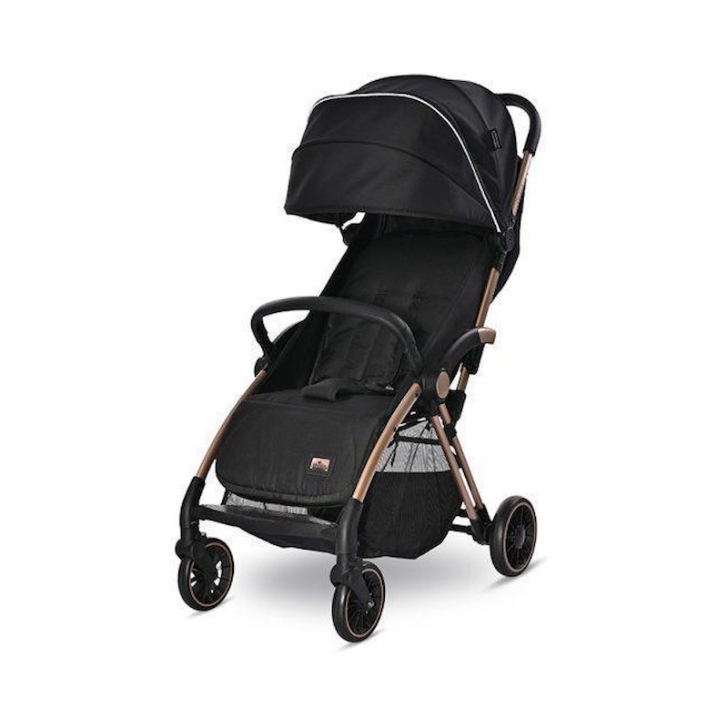 Lorelli Quick Automatic Καρότσι Μωρού Kατάλληλο για Nεογέννητο Black Jasper 8.4kg