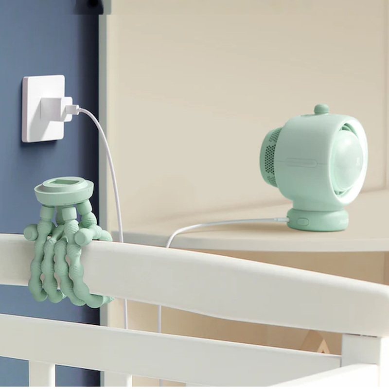 Ανεμιστήρας Καροτσιού JisuLife Life 2s (Led/Καθαρίζει τον αέρα/Μπαταρία έως 12 ώρες) (Mint Green) Ανεμιστήρας Καροτσιού JisuLife Life 2s (Led/Καθαρίζει τον αέρα/Μπαταρία έως 12 ώρες) (Mint Green)