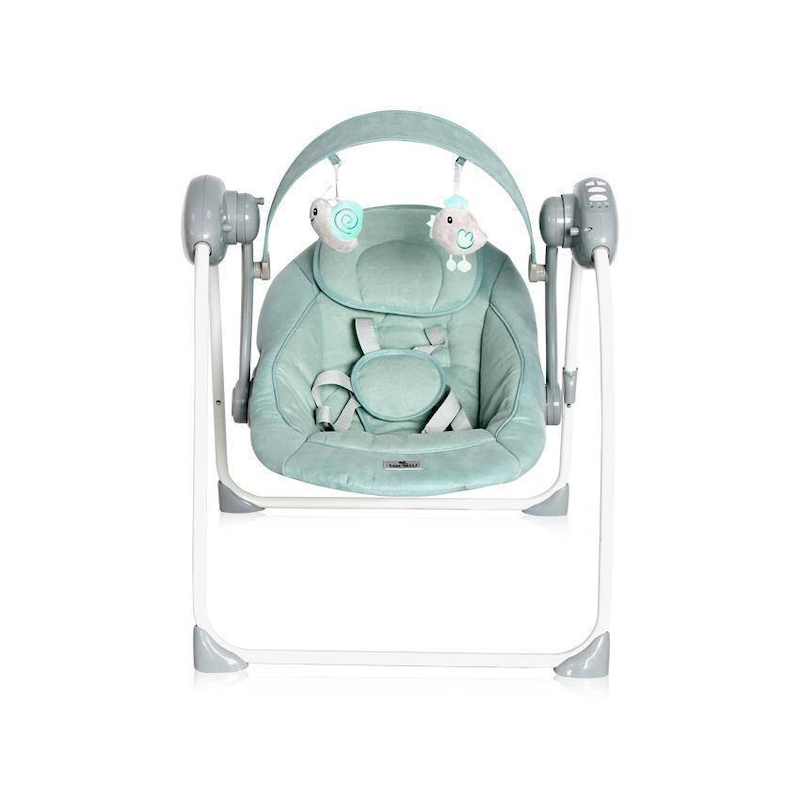 Lorelli Ηλεκτρικό Relax Μωρού Κούνια Portofino Frosty Green Stars με Μουσική 2 σε 1 για Παιδί έως 9kg Lorelli Ηλεκτρικό Relax Μωρού Κούνια Portofino Frosty Green Stars με Μουσική 2 σε 1 για Παιδί έως 9kg