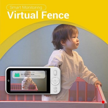 Ellie Baby Ασύρματη Ενδοεπικοινωνία Μωρού με Κάμερα & Οθόνη 5” με Αμφίδ. Επικοινωνία, AI, Ανίχνευση Κλάματος Ellie Baby Ασύρματη Ενδοεπικοινωνία Μωρού με Κάμερα & Οθόνη 5” με Αμφίδ. Επικοινωνία, AI, Ανίχνευση Κλάματος