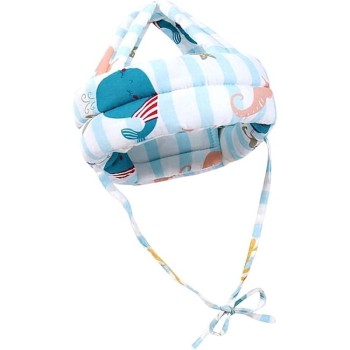Giggles and Co. Προστατευτικό Κεφαλιού για Μωρό ”Dolphins and Sea” Δ18CM (5 έως 24 μηνών)