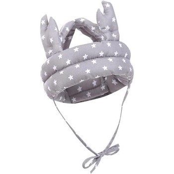 Giggles and Co. Προστατευτικό Κεφαλιού για Μωρό ”Grey Star” Δ18CM (5 έως 24 μηνών)