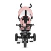 Lorelli Ποδηλατάκι Τρίκυκλο Tino 360° Pink για 18+ Μηνών με Χειρολαβή & Σκίαστρο
