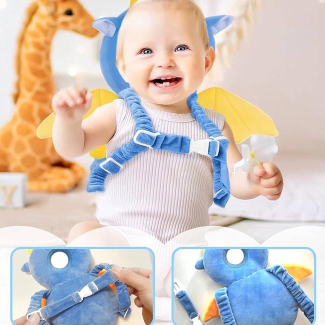 Giggles and Co. Προστατευτικό Μαξιλάρι Κεφαλιού Μωρού ”Blue Dragon” (5 έως 48 μηνών) Giggles and Co. Προστατευτικό Μαξιλάρι Κεφαλιού Μωρού ”Blue Dragon” (5 έως 48 μηνών)