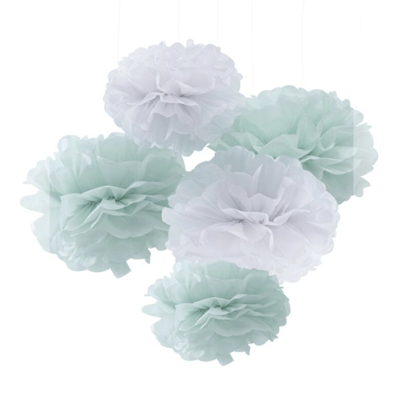 διακοσμητικά pom poms