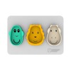 Matchstick Monkey Εκπαιδευτικό Παιχνίδι Φαγητού Animal Snack Mat Cool Grey