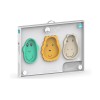 Matchstick Monkey Εκπαιδευτικό Παιχνίδι Φαγητού Animal Snack Mat Cool Grey