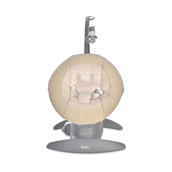 Lorelli Ηλεκτρικό Relax Μωρού Κούνια Bella Beige Dots με Μουσική 2 σε 1 για Παιδί έως 9kg