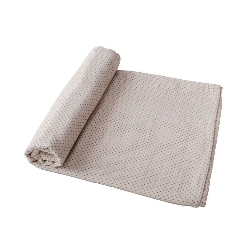 καφέ πουά μουσελίνα μωρού