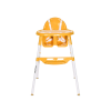 Lorelli Amaro Καρεκλάκι Φαγητού με Πλαστικό Σκελετό & Πλαστικό Κάθισμα Lemon Curry