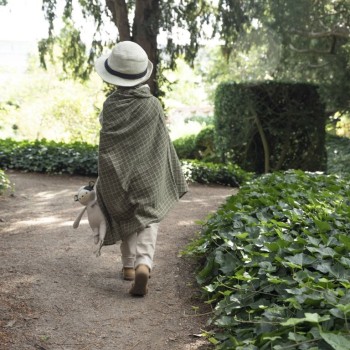 Fabelab Βρεφική Κουβέρτα Grid Olive Fabelab Βρεφική Κουβέρτα Grid Olive