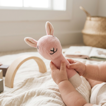 Kids Concept Κουδουνίστρα Λαγουδάκι