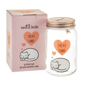 Sass & Belle Κουμπαράς Cutie Cat Treat Fund Sass & Belle Κουμπαράς Cutie Cat Treat Fund