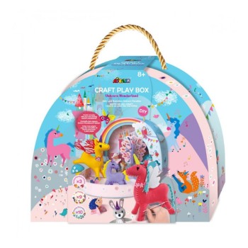 Avenir Κουτί Χειροτεχνίας Craft Play Box Unicorn Wonderland κουτί χειροτεχνίας για παιδιά