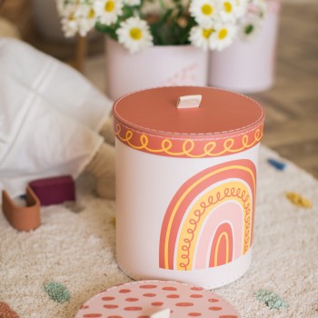 Wigiwama Κουτιά Αποθήκευσης 2τεμ. Rainbow & Brown Wigiwama Κουτιά Αποθήκευσης 2τεμ. Rainbow & Brown