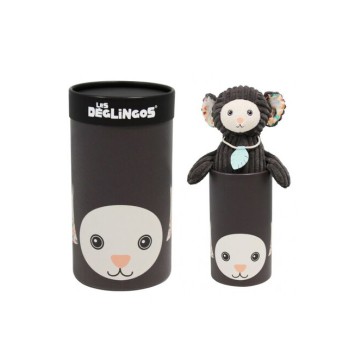 Les Deglingos Λούτρινο Βελούδινο Μαϊμουδάκι σε Κουτί “Kézakos” λούτρινο μαϊμου