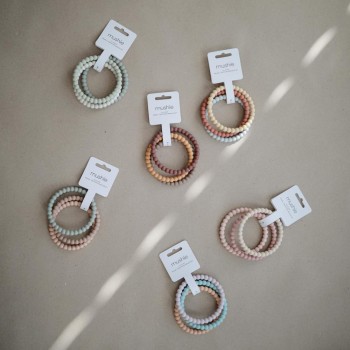 Mushie Μασητικό Βραχιόλι Οδοντοφυΐας ”Pearl” από Σιλικόνη 3τμχ Mushie Μασητικό Βραχιόλι Οδοντοφυΐας ”Pearl” από Σιλικόνη 3τμχ