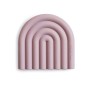 Mushie Μασητικό Οδοντοφυΐας ”Rainbow” Mauve από Σιλικόνη