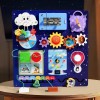 QiAiKe Montessori Busy Board Ξύλινος Πίνακας Δραστηριοτήτων για Παιδιά