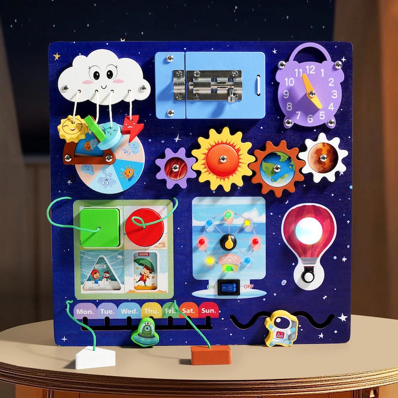 Montessori Busy Board για Παιδιά