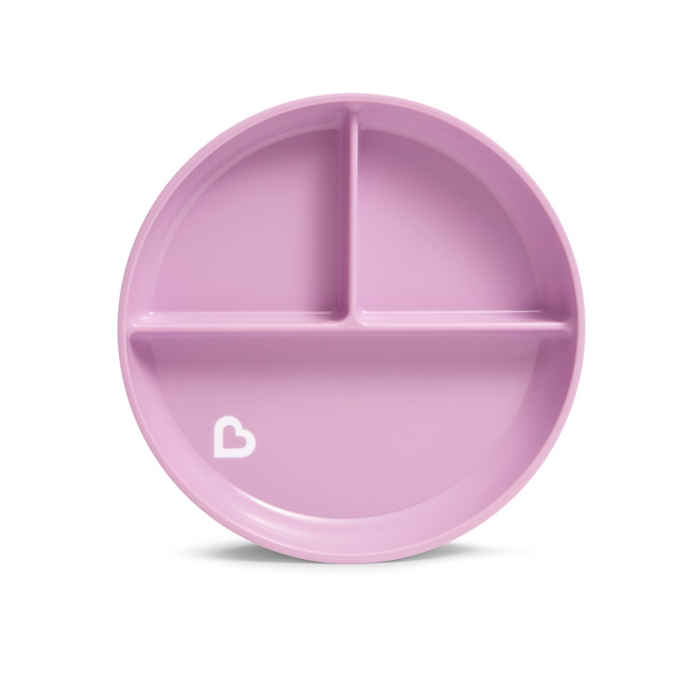 μωβ πιάτο με βεντούζα