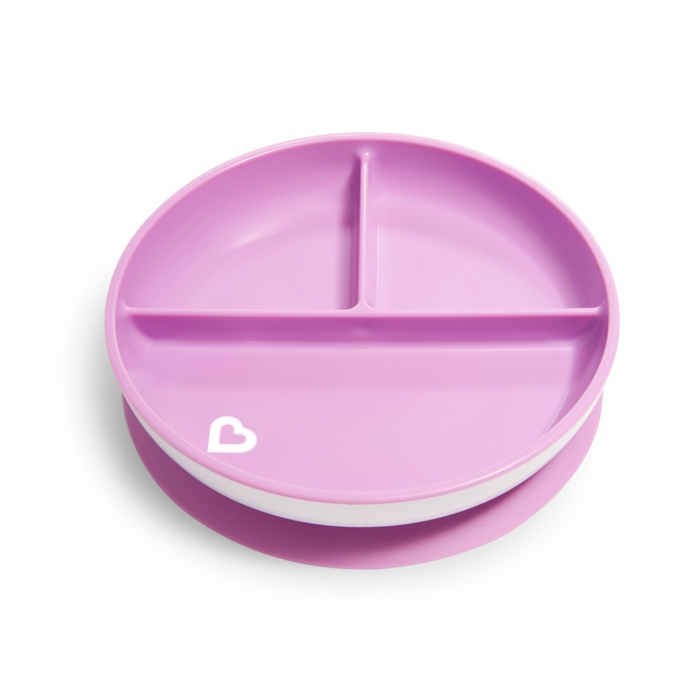 μωβ πιάτο με βεντούζα