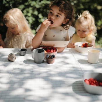 Mushie Ποτήρι Σιλικόνης Ανθρακί 2τμχ Mushie Ποτήρι Σιλικόνης Ανθρακί 2τμχ