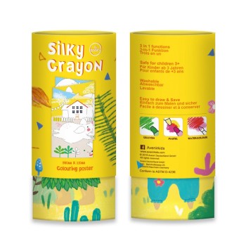 Avenir Silky Crayons Lion Σετ Κηρομπογιές 12τμχ