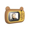 Skysonic Instant Kids Camera Pro 24MP με Θερμικό Εκτυπωτή (Καφέ Αρκουδάκι)